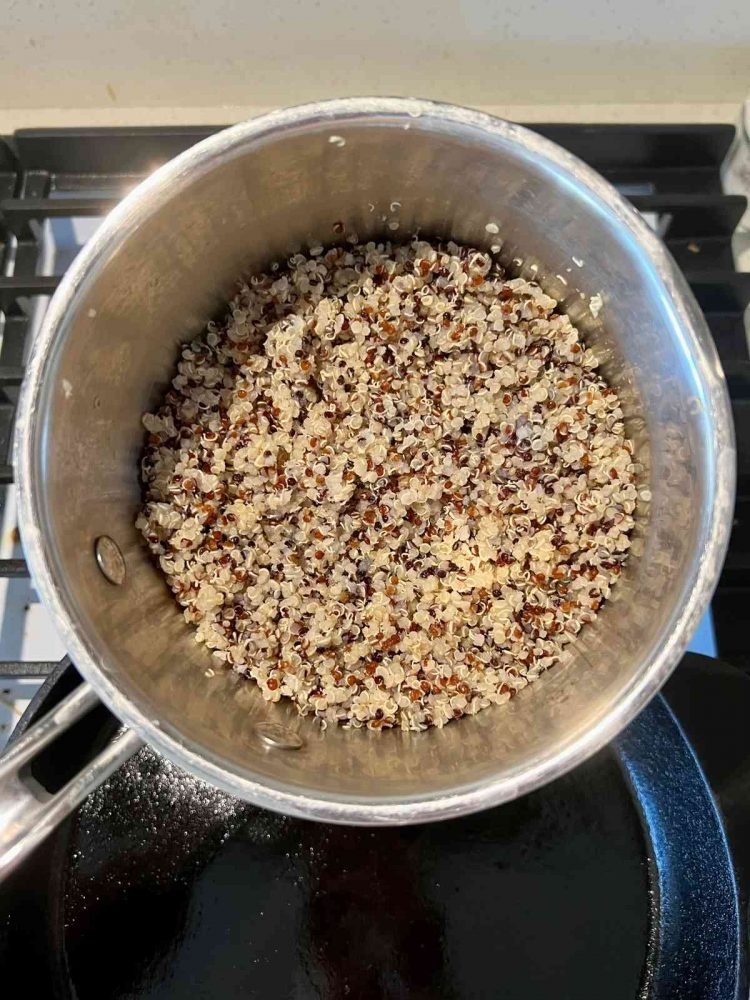 Spiced Tricolor Quinoa Recipe With Sweet Potatoes